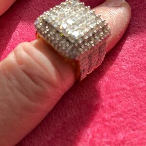 Gold plated 925 Silver Ring